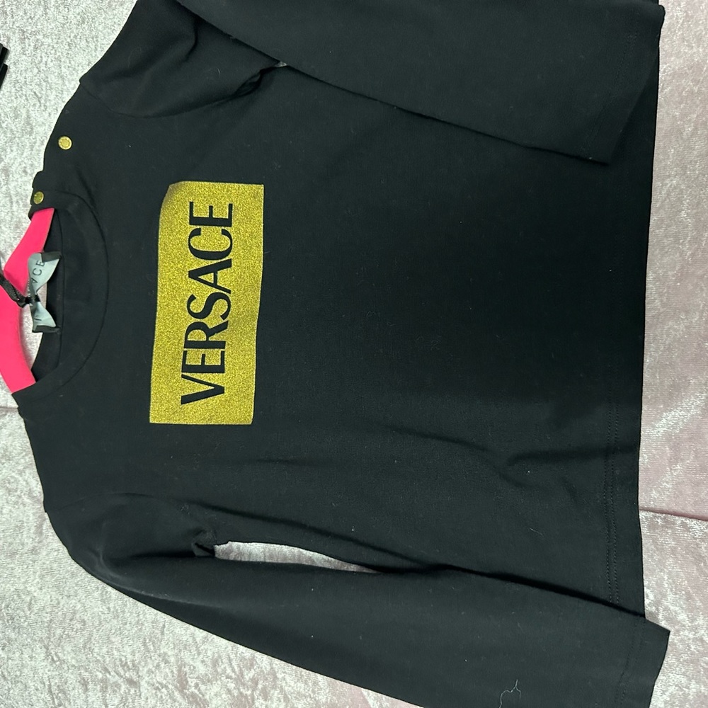 Authentic Versace Toddler Girl Shirt Size 36 months (3 Years) - Picture 5 of 6